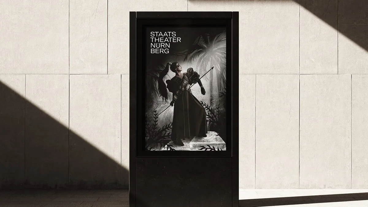 Mockup Werbeplakat Oper Nabucco