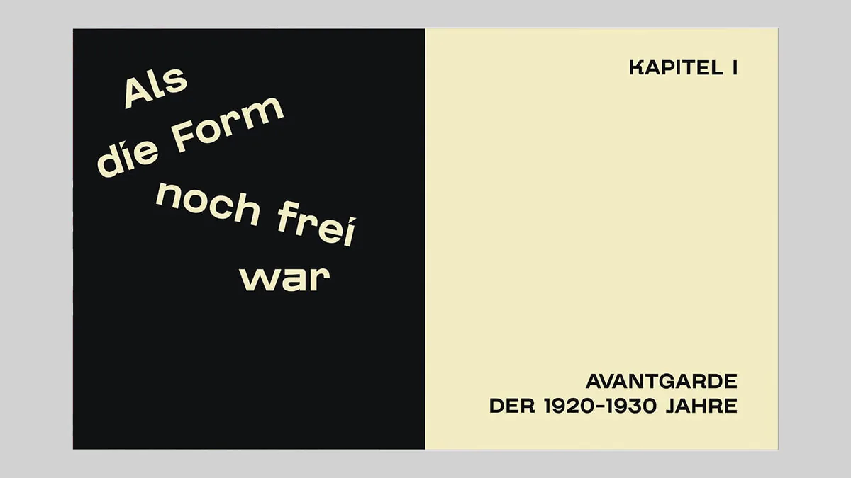 Konterbande erstes Kapitel