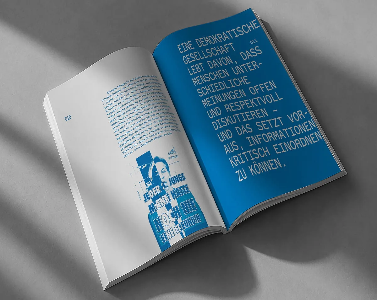 Mockup gedruckte Buchversion