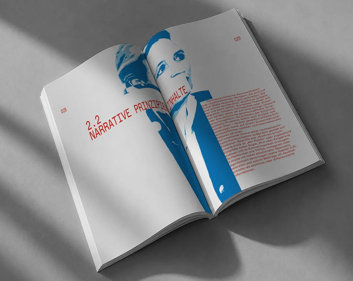 Mockup gedruckte Buchversion