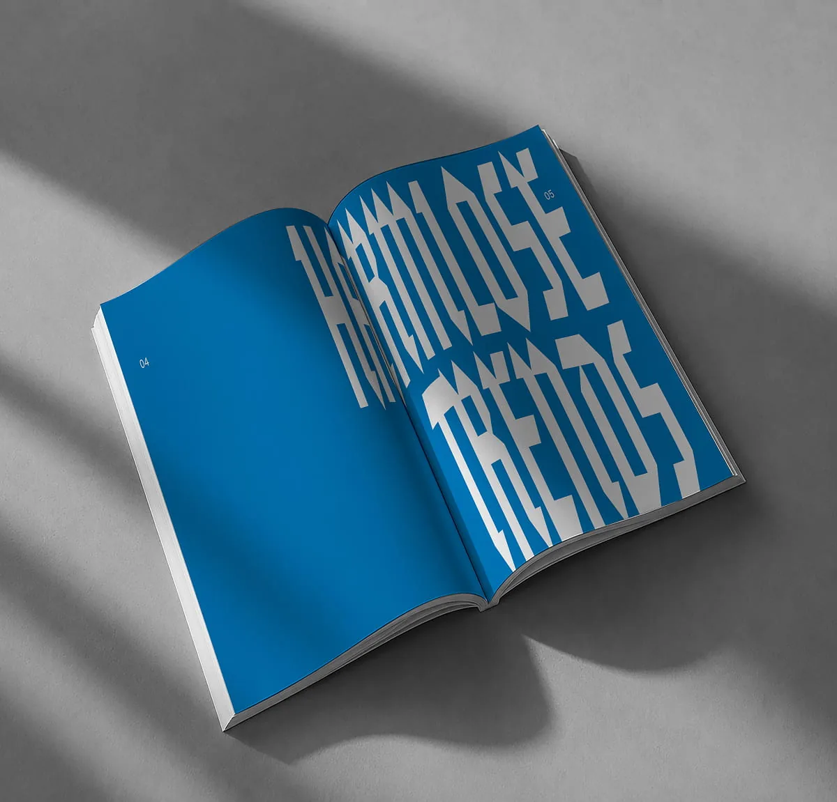 Mockup gedruckte Buchversion