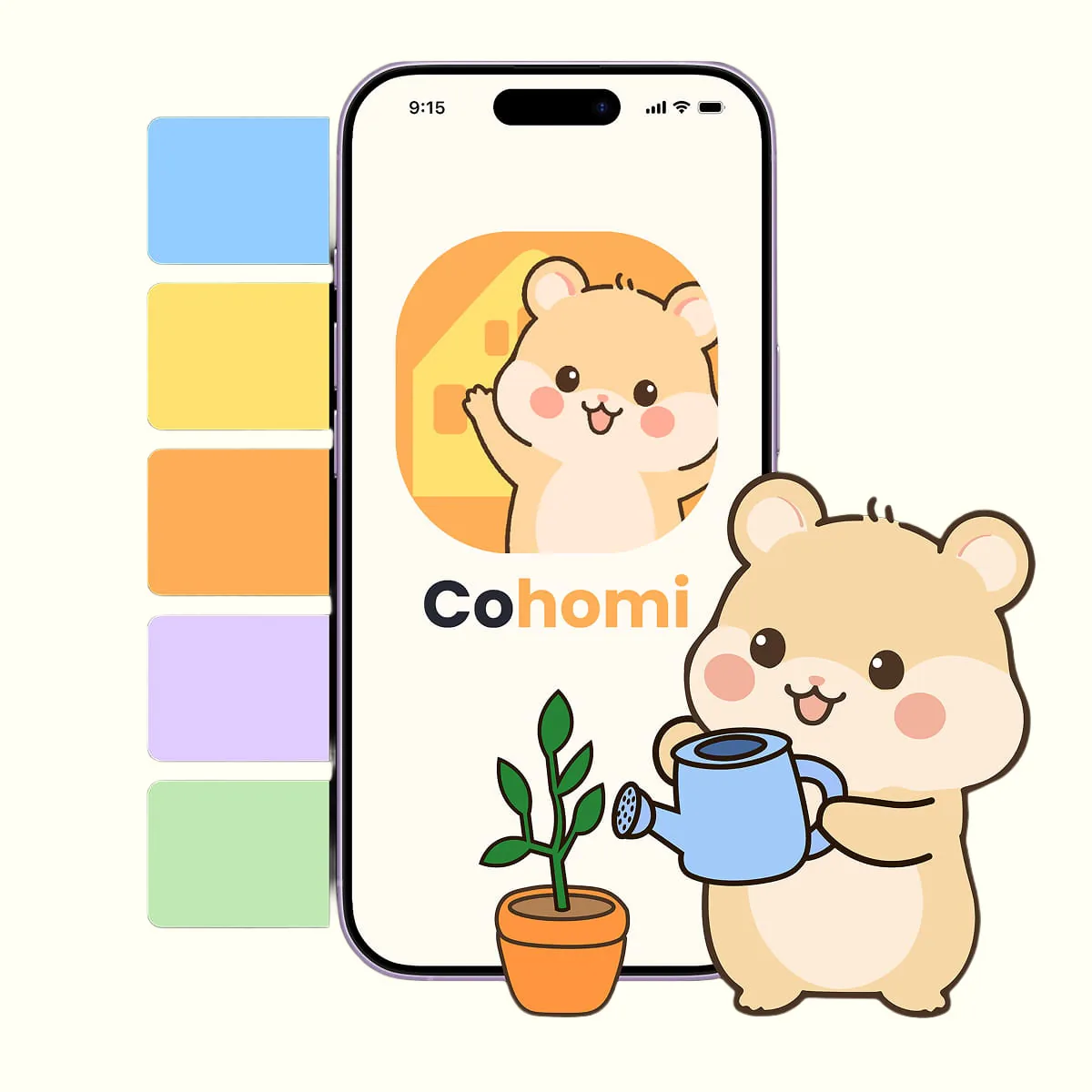 Cohomi App Farbsystem